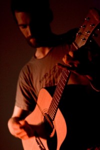 Robin Grey playing at The Golden Hour, The Forest Cafe, Edinburgh