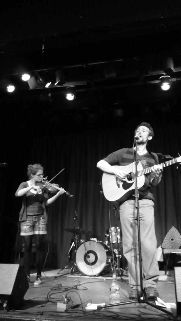 Barbara Bartz and Robin Grey onstage at The Institute, Kelvedon